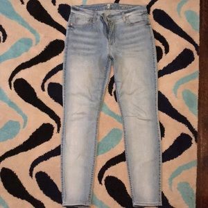 7 For All Mankind Mid Rise Skinny Jeans